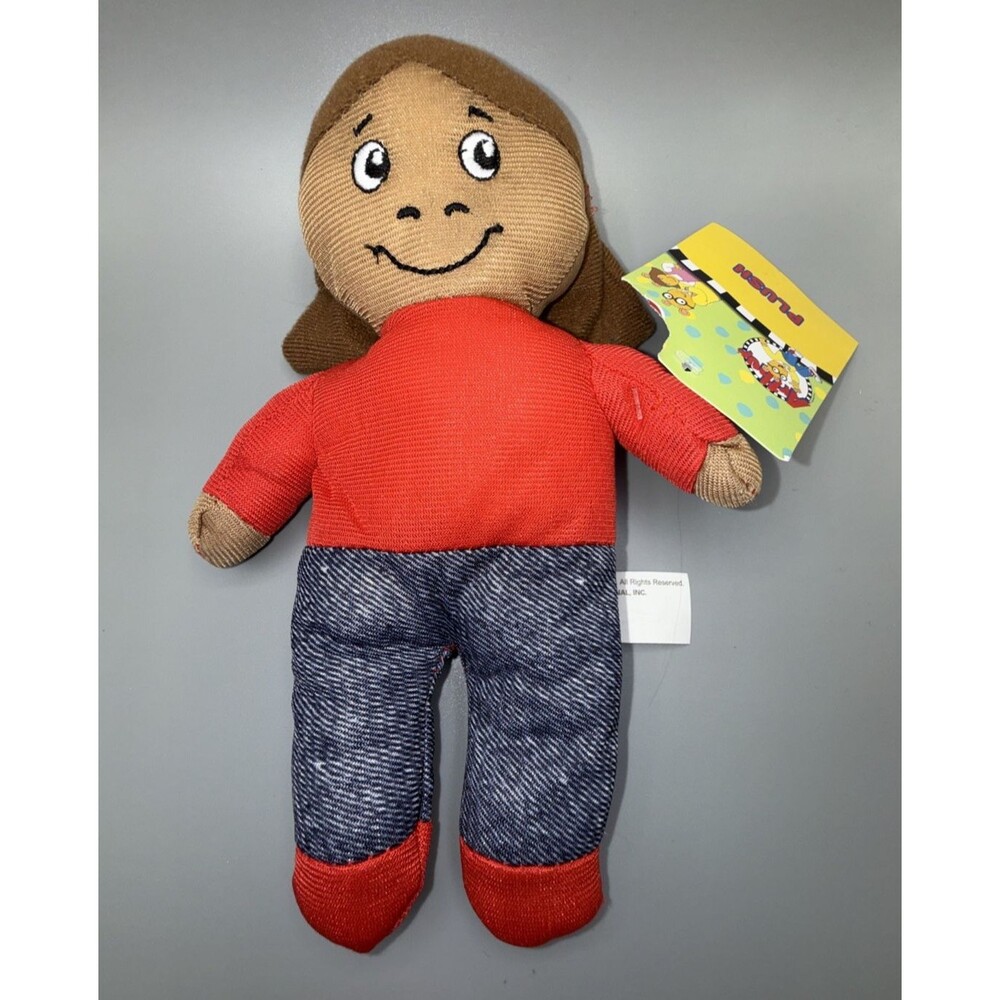 2021 PBS Kids Arthur’s Francine Frensky Small Stuffed Plush Toy Doll ~ NWT